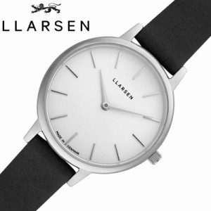 エルラーセン 腕時計 LLARSEN 時計 キャロライン Caroline 女性 向け レディース シンプル 見やすい カジュアル ビジネス 北欧 ホワイト 