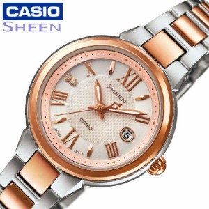 カシオ 腕時計 CASIO 時計 シーン SHEEN 女性 レディース ソーラークォーツ SHE-4516SBZ-9AJF かわいい 華奢 小ぶり 小さめ 人気 おすす