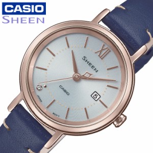 カシオ 腕時計 CASIO 時計 シーン SHEEN 女性 レディース ソーラークォーツ SHS-D300CGL-7BJF かわいい 華奢 小ぶり 小さめ 人気 おすす