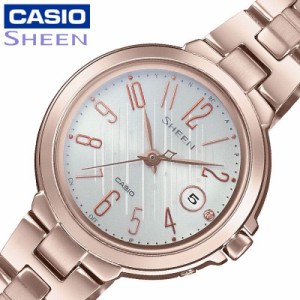 カシオ 電波 ソーラー 腕時計 CASIO 時計 シーン SHEEN 女性 レディース クォーツ SHW-5100CG-7AJF かわいい 華奢 小ぶり 小さめ 人気 お