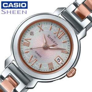 カシオ 電波 ソーラー 腕時計 CASIO 時計 シーン SHEEN 女性 レディース クォーツ SHW-5300DSG-4AJF かわいい 華奢 小ぶり 小さめ 人気 