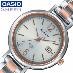 カシオ 電波 ソーラー 腕時計 CASIO 時計 シーン SHEEN 女性 レディース クォーツ SHW-5400DSG-7AJF かわいい 華奢 小ぶり 小さめ 人気 