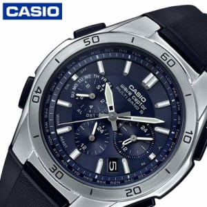 カシオ 電波 ソーラー 腕時計 CASIO 時計 ウェーブセプター wave ceptor 男性 メンズ クォーツ WVQ-M410-2AJF かっこいい 電波ソーラー 