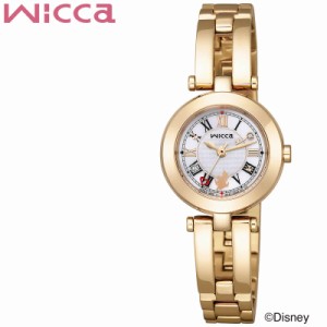 Disneyコレクション シチズン 腕時計 CITIZEN 時計 ウィッカ Wicca 女性 向け レディース かわいい 華奢 小ぶり ソーラー ディズニーアニ