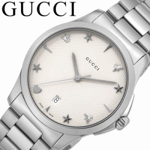 グッチ 腕時計 GUCCI 時計 Gタイムレス G-TIMELESS レディース YA1264028 女性 ホワイト シルバー イタリア ブランド 高級 イタリア ブラ