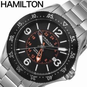 ハミルトン 腕時計 HAMILTON 時計 カーキアビエーション Khaki Aviation メンズ 腕時計 ブラック H76755131 アメリカ 話題 大人 社会人 