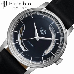 フルボ デザイン ニューノーマル 腕時計 Furbo design New Normal 時計 メンズ NF01W-BK 男性 ブラック 機械式 自動巻き 人気 大人 話題 