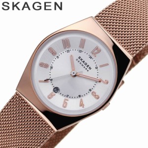 スカーゲン 腕時計 SKAGEN 時計 GRENEN LILLE レディース 腕時計 シルバーホワイト SKW3035 北欧 シンプル 薄型 人気 おすすめ おしゃれ 