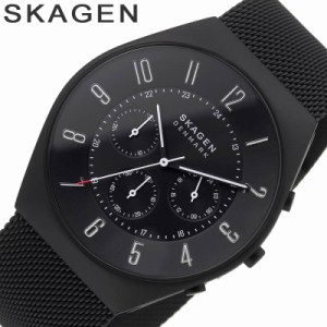 スカーゲン 腕時計 SKAGEN 時計 メンズ 腕時計 Grenen クロノグラフ ミッドナイト SKW6822 北欧 シンプル 薄型 人気 おすすめ おしゃれ 