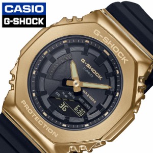 カシオ 腕時計 CASIO 時計 カシオ CASIO Gショック G-SHOCK METAL COVERED 男性 向け メンズ ゴールド ブラック ボクシング GM-S2100GB-1