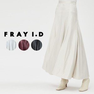 SALE50%OFF フレイアイディー FRAY I.D レザーサテンスカート fwfs225026 レディース