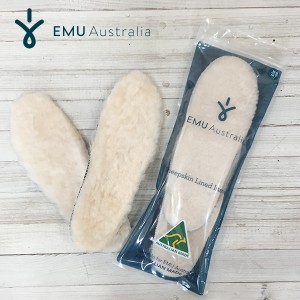 EMU Australia エミュー オーストラリア emu シープスキンインソール insole natural 交換用 中敷き【メール便OK】A40002