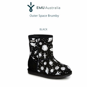 SALE30%OFF EMU エミュ Australia KIDS  Outer Space Brumby キッズムートンブーツ k12361 メリノウール 子供靴 14cm 15cm 16cm 17cm 18c