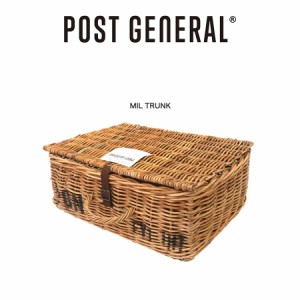 POST GENERAL(ポストジェネラル) MIL TRUNK -BY THE AROROG ミルトランク キャンプ道具収納 ピクニックトランク 車中泊 アウトドア スタ
