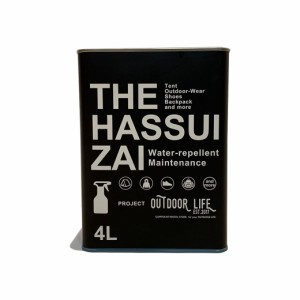 Mt.SUMI(マウントスミ) THE HASSUIZAI / 撥水剤 4L oo2006hz-4 フッ素系撥水剤 雨対策  MADE IN JAPAN テント アウトドアウエア スノーウ