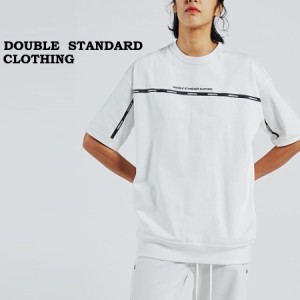 DOUBLE STANDARD CLOTHING ダブルスタンダードクロージング ESSENTIAL / フロントロゴラインTシャツ 2508-230-221 レディース ダブスタ 2