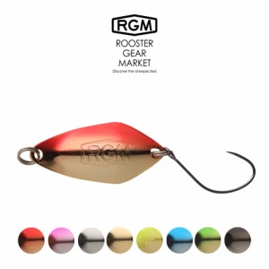 RGM(ルースター ギア マーケット) RGM Apeed!2.7g アピード スプーン エリアトラウト 管理釣り場、河川、海、湖、釣りキャンプ JACKALL(