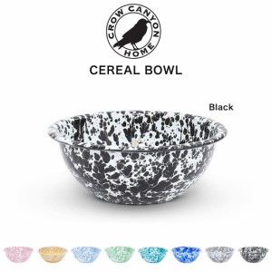 Crow Canyon Home クロウキャニオンホーム CEREAL BOWL シリアルボウル 琺瑯 ホーロー ホウロウ 食器  アウトドア BBQ インテリア