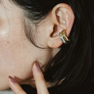 トゥデイフル TODAYFUL 22秋 Round Hoop Earcuff (Silver925) ラウンドフープイヤーカフ12990911 レディース アクセサリー 定番