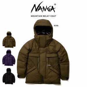 SALE20%OFF NANGA ナンガ MOUNTAIN BELAY COAT マウンテンビレーコート メンズ 寒冷地 冬山 アウトドア 冬キャンプ 防風 防水性