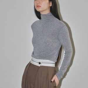 (予約)TODAYFUL トゥデイフル Soft Turtleneck Tops ソフトタートルネックトップス 12320609(9月中旬以降入荷) 2024秋冬 レディース