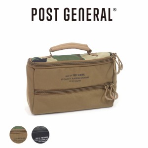 POST GENERAL(ポストジェネラル)SPICE & TISSUE BAG スパイス＆ティッシュバッグ キャンプ 車中泊 アウトドア ハンドキャリーバッグ