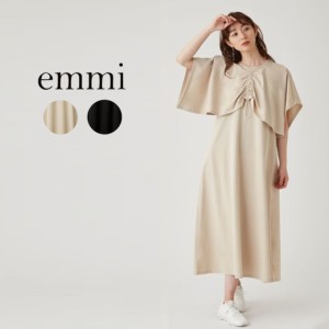 SALE40%OFF emmi atelier 2ピースカットワンピース 13wco234057 レディース ドレス UVカット セットアイテム タンクトップワンピ トップ