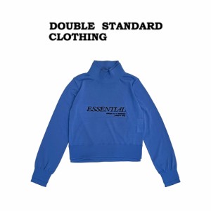 DOUBLE STANDARD CLOTHING ダブルスタンダードクロージング ESSENTIAL / リブハイネックショートトップス 2509180233 レディース ダブス