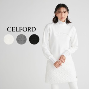 CELFORD GOLF セルフォード エンボスロゴプルオーバー cwct234038 レディース アウター ゴルフウェア ゴルフコーデ カジュアル デイリー 