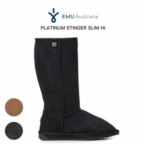 EMU  Platinum Stinger Slim Hi プラチナスティンガースリムハイ wp20004 Australia ムートンブーツ  防水 足の冷え対策 通気性 シープス