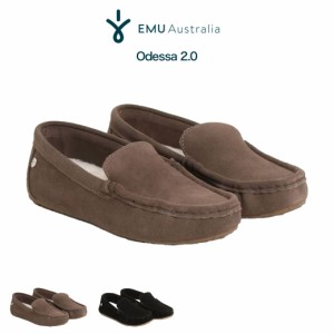 SALE50%OFF EMU Odessa 2.0 オデッサ w13035 Australia モカシンシューズ スリッポン シューズ シープスキン ムートンファー 高反発イン