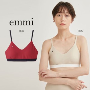 emmi yoga エミ ヨガ FILAコラボブラトップ 14wct241201 レディース 下着 アンダーウェア ヨガウエア トップス  フィラ ロゴ スポーティ