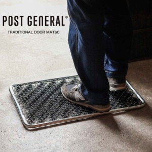 POST GENERAL TRADITIONAL DOOR MAT60 / トラディショナル ドアマット60 玄関マット コンパクト インテリア アウトドア