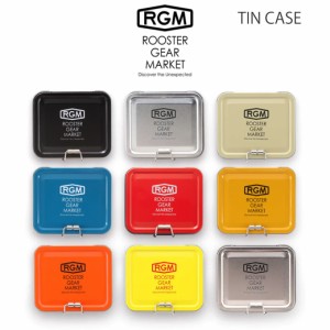 RGM(ルースター ギア マーケット) TIN CASE 小物収納ケース 釣りキャンプ フック スプリットリング 仕掛け 渓流ミノー収納 ROOSTER GEAR 