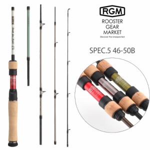 RGM(ルースター ギア マーケット) RGM SPEC.5 46-50B ベイトモデル モバイルロッド Line (5~8lb.) Lure (~9g) 渓流 トラウト 釣りキャン