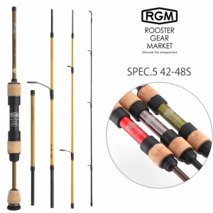 RGM(ルースター ギア マーケット) RGM SPEC.5 42-48S スピニングモデル モバイルロッド Lure (~7g) 渓流 エリアトラウト 管理釣り場 釣り