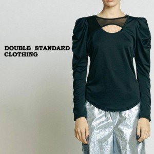 DOUBLE STANDARD CLOTHING ダブルスタンダードクロージング ESSENTIAL / ストレッチデザイントップス 2508150241 レディース ダブスタ ト