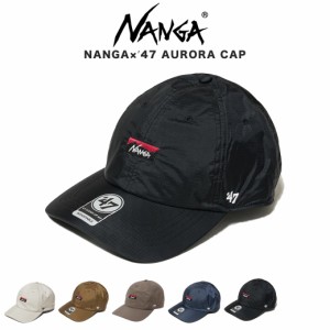 NANGA×`47 AURORA CAP ナンガ×47 オーロラキャップ アウトドアファッション 帽子 コーディネート 防水透湿性素材 47コラボレーション