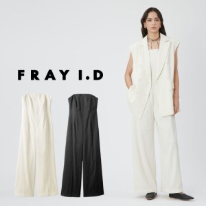 FRAY I.D バックリボンベアコンビネゾン fwfo241086 レディース ドレス ロング丈 パンツスタイル シンプル 2way オケージョン