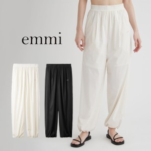 (予約) emmi atelier  eco ラッシュガードパラシュートパンツ 13wfp242049 (6月下旬以降入荷)レディース ボトムス  スポーティ デイリー 