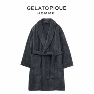 GELATO PIQUE HOMME パイルガウン phct241955 メンズ 部屋着 ルームウェア バスローブ パジャマ 羽織 新生活 ギフト プレゼントにおすす