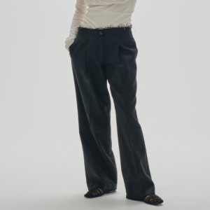 (予約)トゥデイフル TODAYFUL Lowwaist Wool Trousers ローウエストウールパンツ 12420713 (10月中旬以降入荷) レディース ロングパンツ 