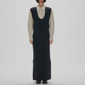 (予約)TODAYFUL Uneck Knit Dress Uネックニットワンピース 12420312(10月中旬以降入荷)ドレス レディース 2WAY ロングワンピ ノースリー