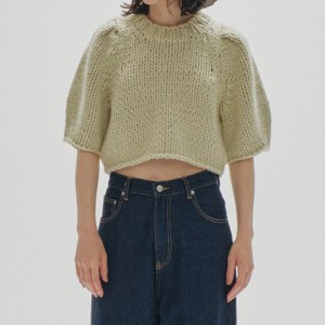 (予約)TODAYFUL トゥデイフル Puffsleeve Hand Knit パフスリーブハンドニット 12420520(10月下旬以降入荷) トップス レディース 2024冬 