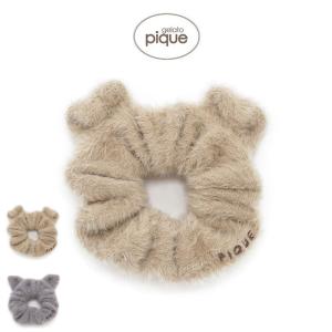 ジェラートピケ gelato pique CATシュシュ pwga251656 ジェラピケ 猫 ヘアゴム ヘアアクセサリー レディース 2025春 プレゼント ギフトに