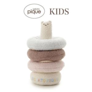 ジェラートピケ キッズ gelato pique KIDS ドーナツおもちゃ pkgg252405 ジェラピケ 子供用 積み上げ トイ インテリア 2025春 ギフト プ