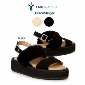 SALE50%OFF EMU (エミュー) Australia Durack Stinger ダラック・スティンガー 厚底ダブルベルトストラップ付きサンダル w12180