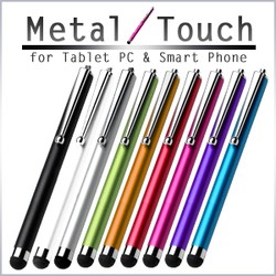 【iPhone iPad タブレット スマートフォン用】 タッチペン Metal Touch メタルタッチ