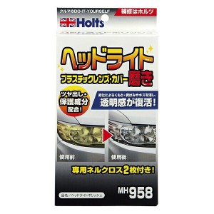 ヘッドライトポリッシュ 小キズ・黄ばみ除去 ホルツ/Holts MH958