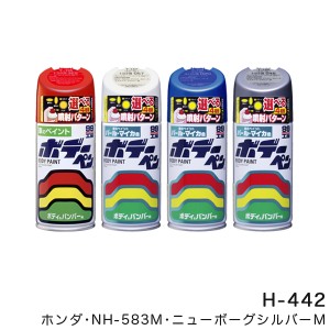 ソフト99 ボデーペン ホンダ NH-583M ニューボーグシルバーM 塗装 ペイント 修理 /ソフト99 H-442/